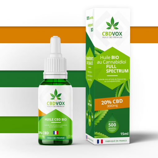 CBDVOX - HUILE CBD BIO 20%