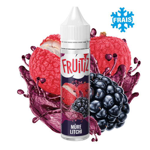 FRUITIZ - Mûre Litchi 50ML